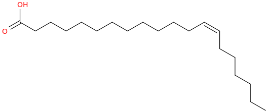 13 eicosenoic acid, (13z) 